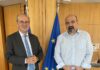 Συνεργασία Χρ. Τριαντόπουλου με τον Αντιπρόεδρο της Κυβέρνησης Κ. Χατζηδάκη για το αρδευτικό ζήτημα της Μαγνησίας