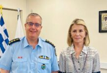 Στενή συνεργασία της Ζ. Μακρή με τον Α. Κουλούρη και τον Α. Διχτά για τα θέματα της αστυνομίας